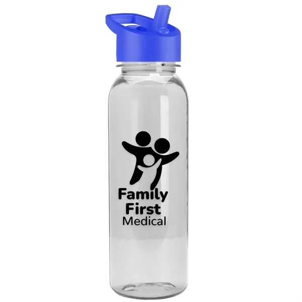 Garyline® Flat-Sided Tritan® Bottle with Flip-Straw Lid -...... from ASI 40480 Koozie Group