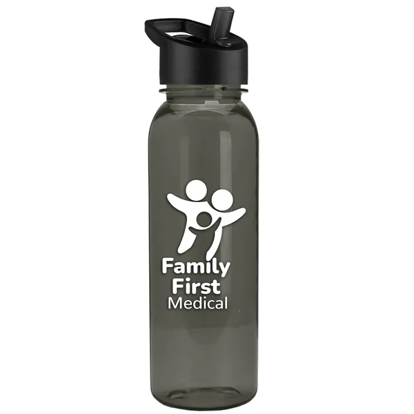 Garyline® Flat-Sided Tritan® Bottle with Flip-Straw Lid -...... from ASI 40480 Koozie Group