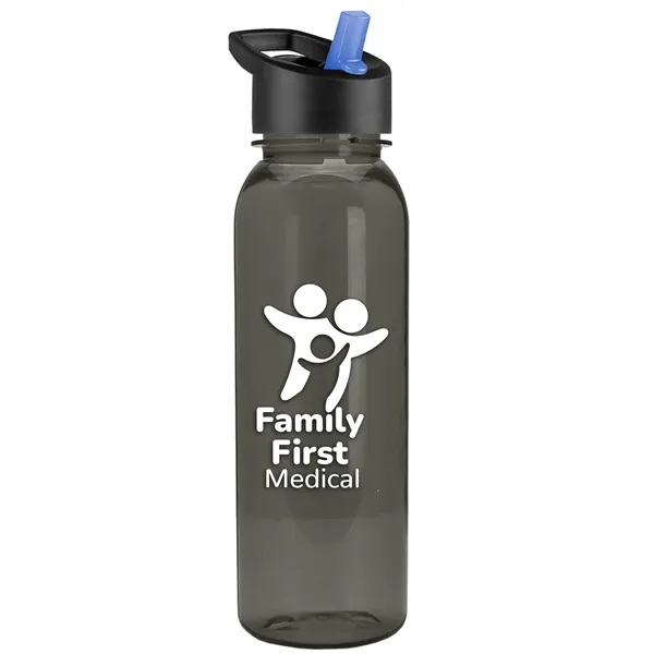 Garyline® Flat-Sided Tritan® Bottle with Flip-Straw Lid -...... from ASI 40480 Koozie Group