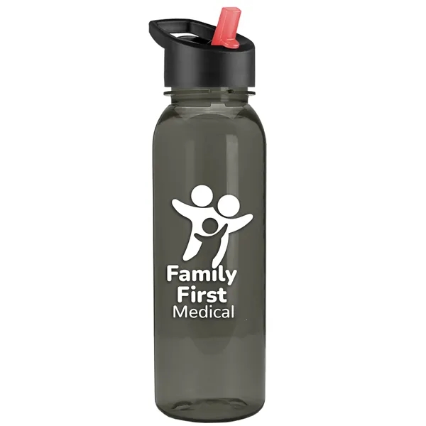 Garyline® Flat-Sided Tritan® Bottle with Flip-Straw Lid -...... from ASI 40480 Koozie Group