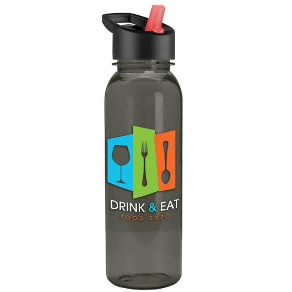 Garyline® Flat-Sided Tritan® Bottle with Flip-Straw Lid -...... from ASI 40480 Koozie Group