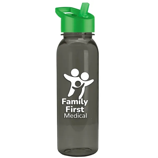 Garyline® Flat-Sided Tritan® Bottle with Flip-Straw Lid -...... from ASI 40480 Koozie Group