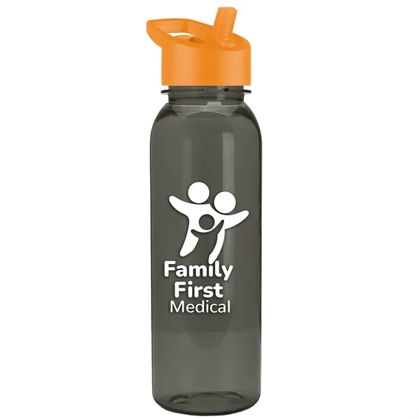 Garyline® Flat-Sided Tritan® Bottle with Flip-Straw Lid -...... from ASI 40480 Koozie Group