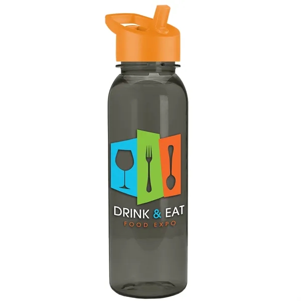 Garyline® Flat-Sided Tritan® Bottle with Flip-Straw Lid -...... from ASI 40480 Koozie Group