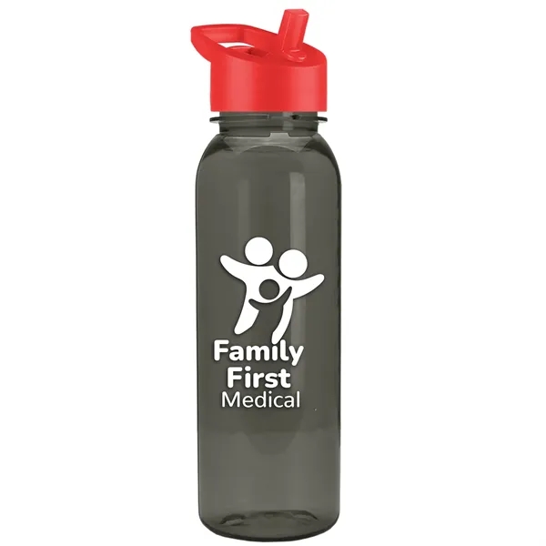 Garyline® Flat-Sided Tritan® Bottle with Flip-Straw Lid -...... from ASI 40480 Koozie Group