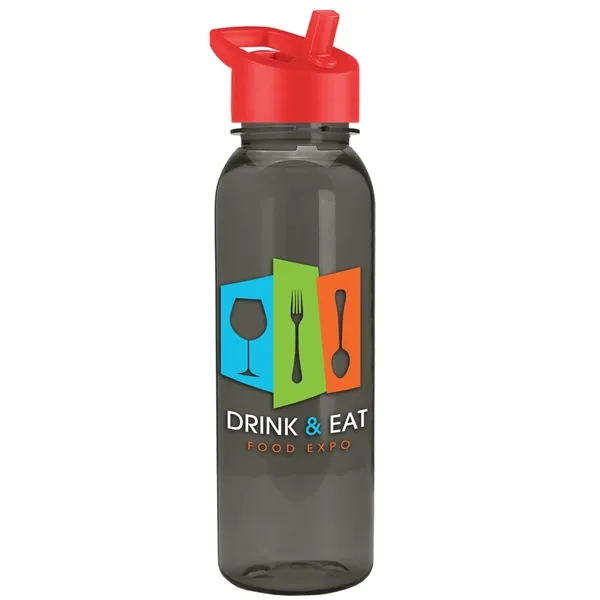 Garyline® Flat-Sided Tritan® Bottle with Flip-Straw Lid -...... from ASI 40480 Koozie Group