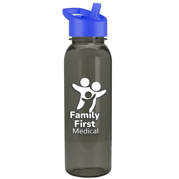 Garyline® Flat-Sided Tritan® Bottle with Flip-Straw Lid -...... from ASI 40480 Koozie Group