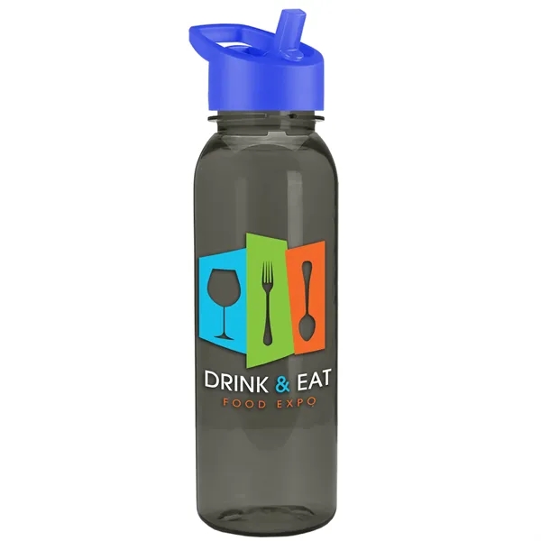Garyline® Flat-Sided Tritan® Bottle with Flip-Straw Lid -...... from ASI 40480 Koozie Group