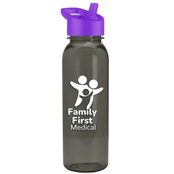 Garyline® Flat-Sided Tritan® Bottle with Flip-Straw Lid -...... from ASI 40480 Koozie Group