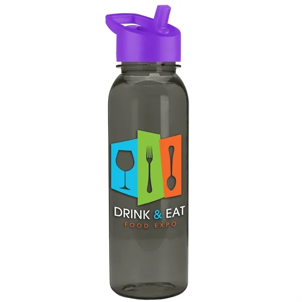 Garyline® Flat-Sided Tritan® Bottle with Flip-Straw Lid -...... from ASI 40480 Koozie Group