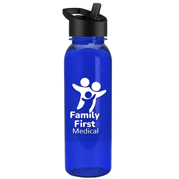 Garyline® Flat-Sided Tritan® Bottle with Flip-Straw Lid -...... from ASI 40480 Koozie Group