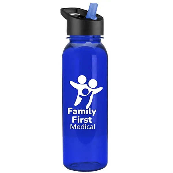 Garyline® Flat-Sided Tritan® Bottle with Flip-Straw Lid -...... from ASI 40480 Koozie Group