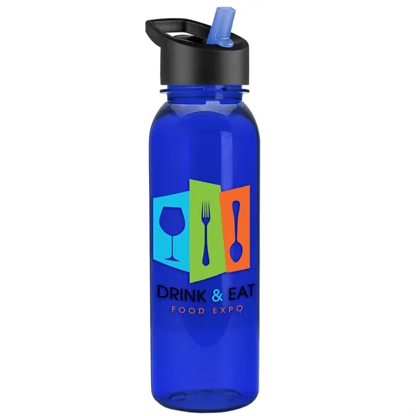 Garyline® Flat-Sided Tritan® Bottle with Flip-Straw Lid -...... from ASI 40480 Koozie Group