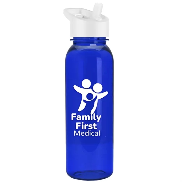 Garyline® Flat-Sided Tritan® Bottle with Flip-Straw Lid -...... from ASI 40480 Koozie Group