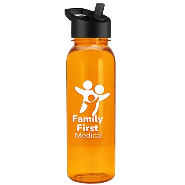 Garyline® Flat-Sided Tritan® Bottle with Flip-Straw Lid -...... from ASI 40480 Koozie Group