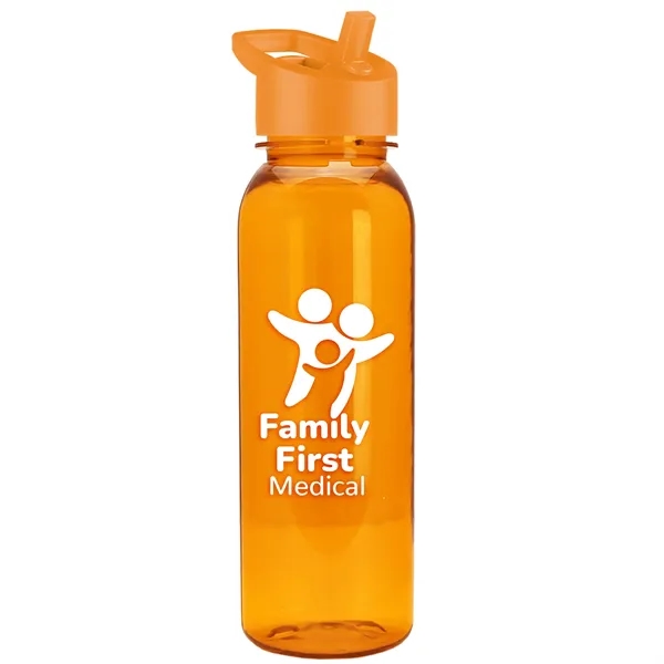 Garyline® Flat-Sided Tritan® Bottle with Flip-Straw Lid -...... from ASI 40480 Koozie Group