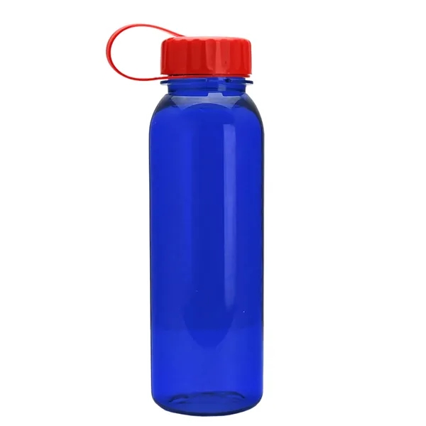 Garyline® Flat-Sided Tritan® Bottle with Tethered Lid - 2...... from ASI 40480 Koozie Group