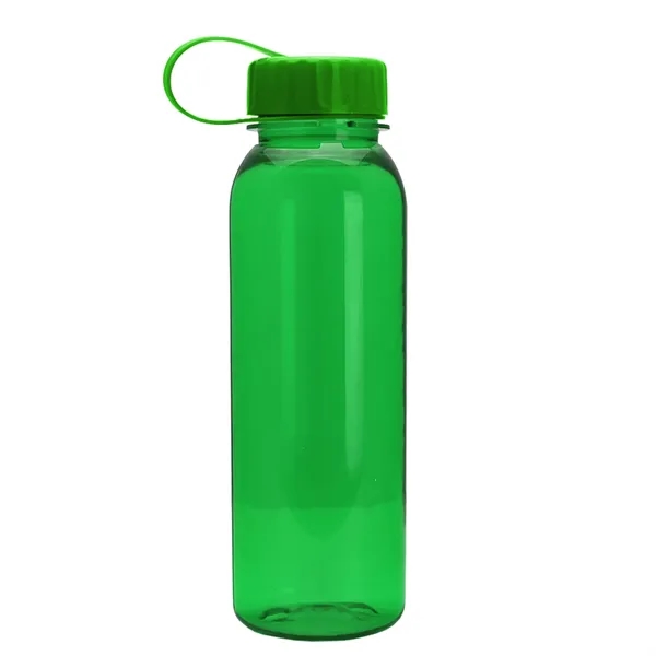 Garyline® Flat-Sided Tritan® Bottle with Tethered Lid - 2...... from ASI 40480 Koozie Group