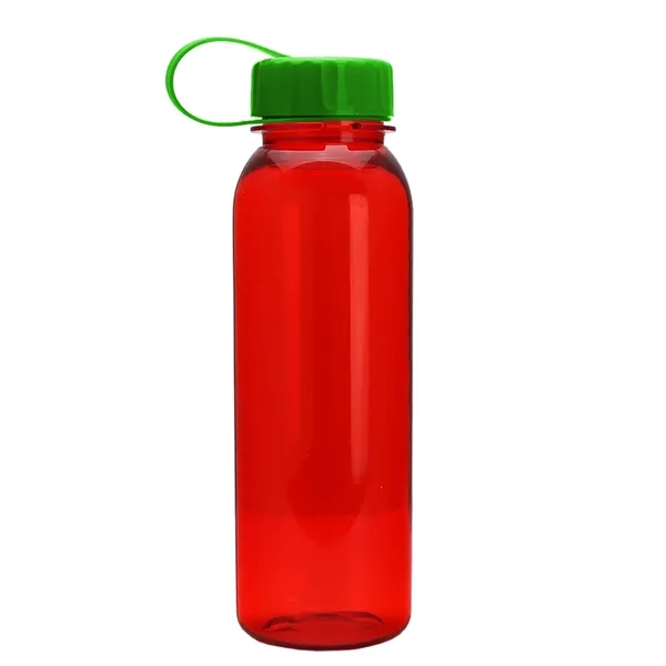 Garyline® Flat-Sided Tritan® Bottle with Tethered Lid - 2...... from ASI 40480 Koozie Group