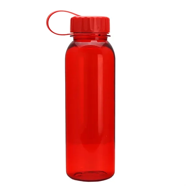 Garyline® Flat-Sided Tritan® Bottle with Tethered Lid - 2...... from ASI 40480 Koozie Group