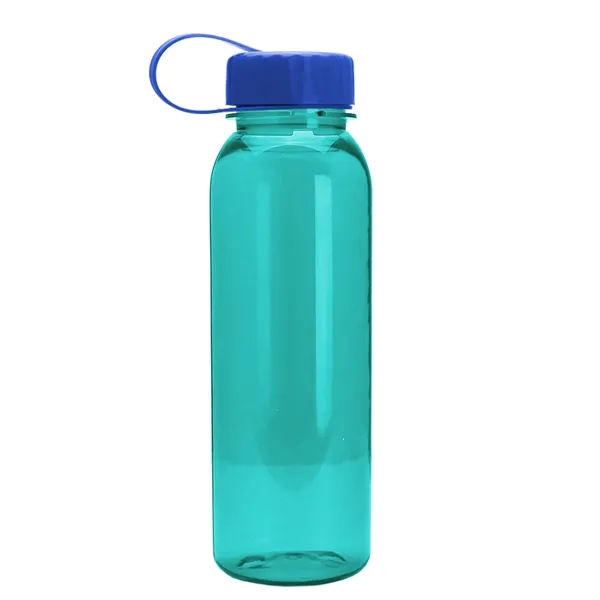 Garyline® Flat-Sided Tritan® Bottle with Tethered Lid - 2...... from ASI 40480 Koozie Group