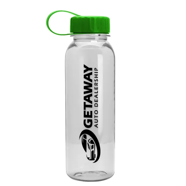 Garyline® Flat-Sided Tritan® Bottle with Tethered Lid - 2...... from ASI 40480 Koozie Group