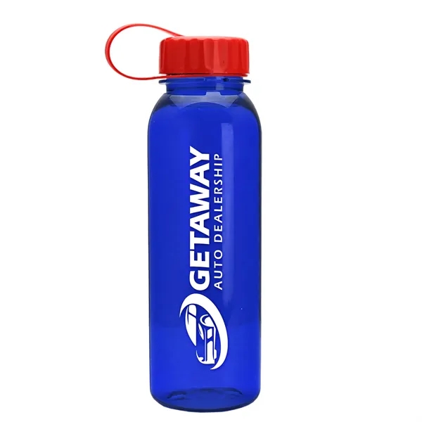Garyline® Flat-Sided Tritan® Bottle with Tethered Lid - 2...... from ASI 40480 Koozie Group