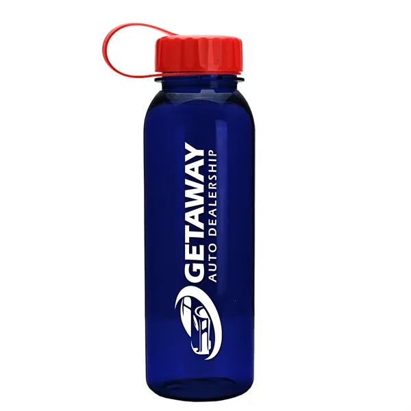 Garyline® Flat-Sided Tritan® Bottle with Tethered Lid - 2...... from ASI 40480 Koozie Group
