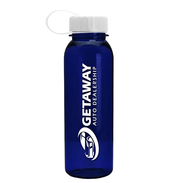 Garyline® Flat-Sided Tritan® Bottle with Tethered Lid - 2...... from ASI 40480 Koozie Group