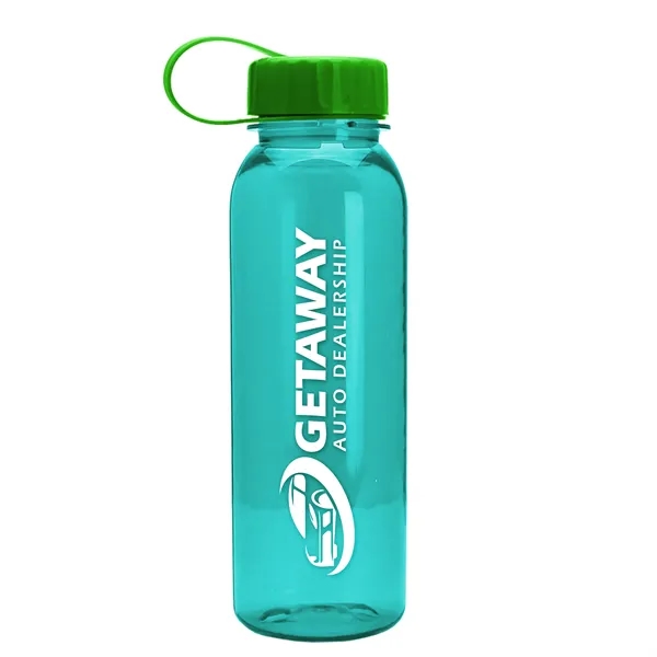 Garyline® Flat-Sided Tritan® Bottle with Tethered Lid - 2...... from ASI 40480 Koozie Group
