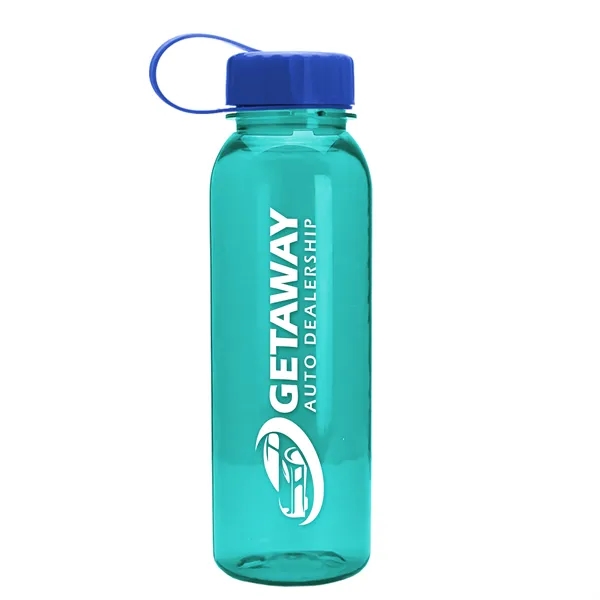 Garyline® Flat-Sided Tritan® Bottle with Tethered Lid - 2...... from ASI 40480 Koozie Group