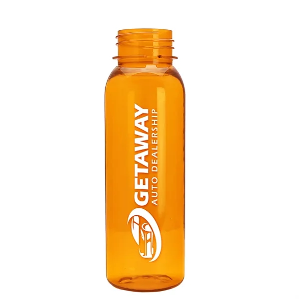 Garyline® Flat-Sided Tritan® Bottle with Tethered Lid - 2...... from ASI 40480 Koozie Group