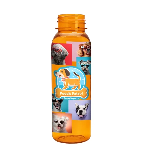 Garyline® Flat-Sided Tritan® Bottle with Tethered Lid - 2...... from ASI 40480 Koozie Group