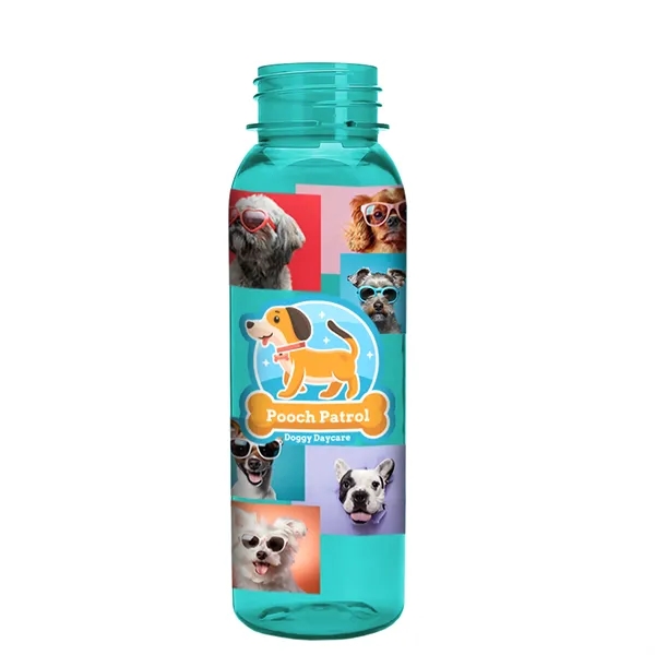 Garyline® Flat-Sided Tritan® Bottle with Tethered Lid - 2...... from ASI 40480 Koozie Group