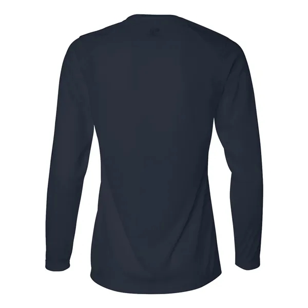 Women's long sleeve t-shirt with moisture management fabric. Blank product.... from ASI 84358 S&S Activewear