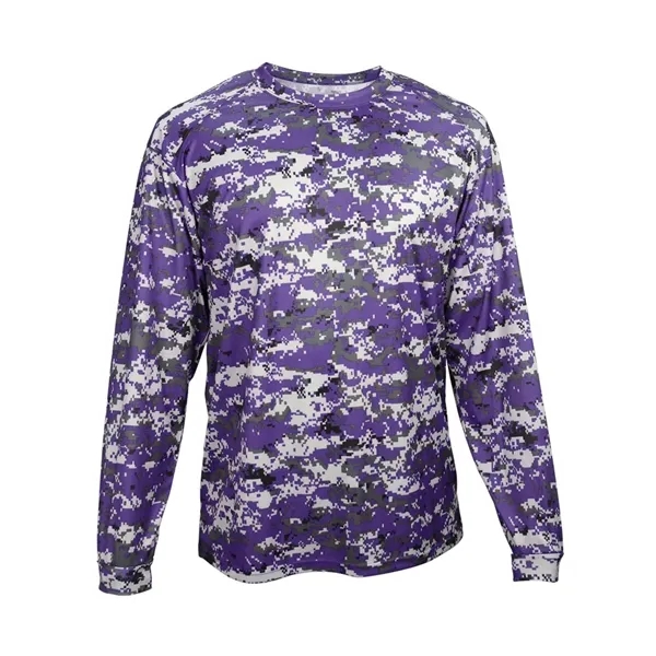 Badger Digital Camo Long Sleeve T-Shirt, blank.... from ASI 84358 S&S Activewear
