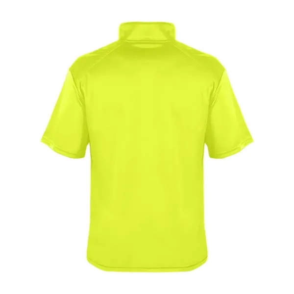 Sort sleeve quarter zip with contrast inner collar... from ASI 84358 S&S Activewear