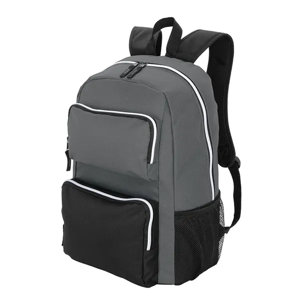 RPET Double-Pocket Computer Backpack... from ASI 40480 Koozie Group
