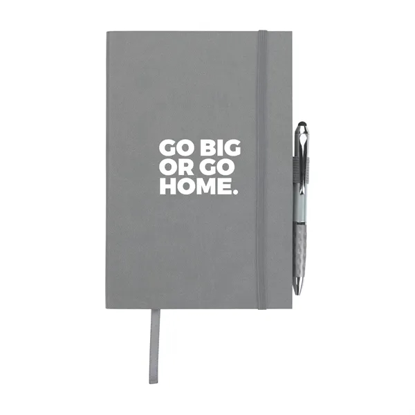 Color Edge Journal with Metallic Stylus Pen... from ASI 40480 Koozie Group