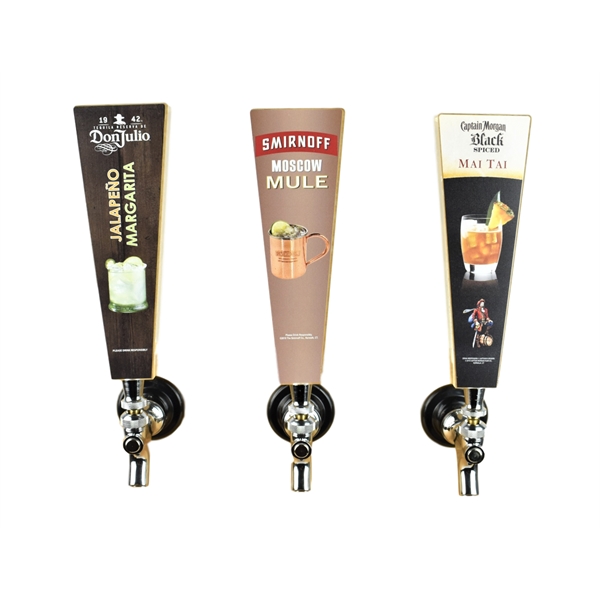 Acrylic custom tap handles for dispensing beer, wine and liquor that... from ASI 72657 Active Life Promo / Apres Ski