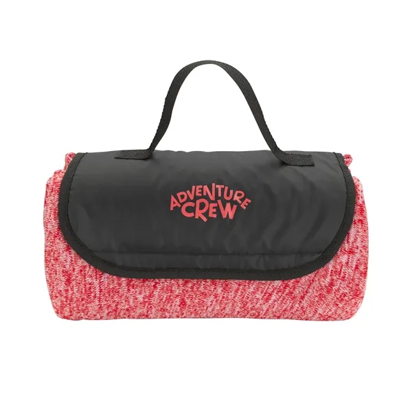 Heathered Fold Up Blanket... from ASI 40480 Koozie Group