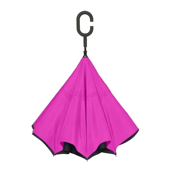 Shed Rain™ UnbelievaBrella® 48" Reverse-Close Manual Stic...... from ASI 40480 Koozie Group