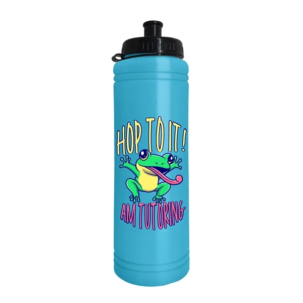 Garyline® Slim Line Bottle with Tethered Push-Pull Lid - ...... from ASI 40480 Koozie Group