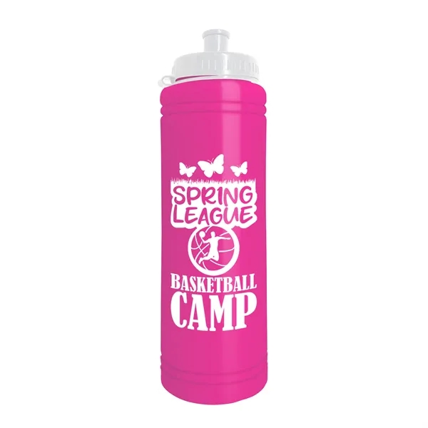 Garyline® Slim Line Bottle with Tethered Push-Pull Lid - ...... from ASI 40480 Koozie Group