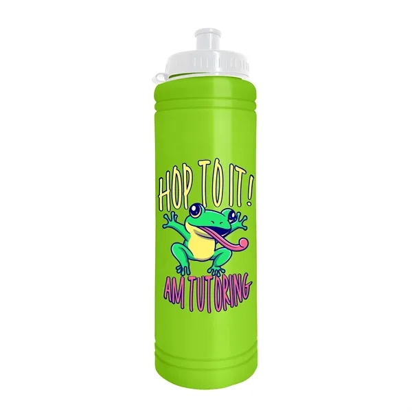Garyline® Slim Line Bottle with Tethered Push-Pull Lid - ...... from ASI 40480 Koozie Group