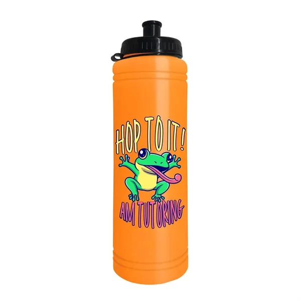 Garyline® Slim Line Bottle with Tethered Push-Pull Lid - ...... from ASI 40480 Koozie Group