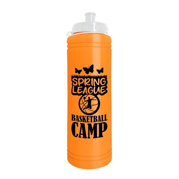 Garyline® Slim Line Bottle with Tethered Push-Pull Lid - ...... from ASI 40480 Koozie Group