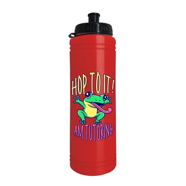 Garyline® Slim Line Bottle with Tethered Push-Pull Lid - ...... from ASI 40480 Koozie Group