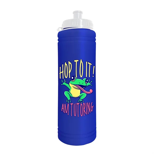 Garyline® Slim Line Bottle with Tethered Push-Pull Lid - ...... from ASI 40480 Koozie Group