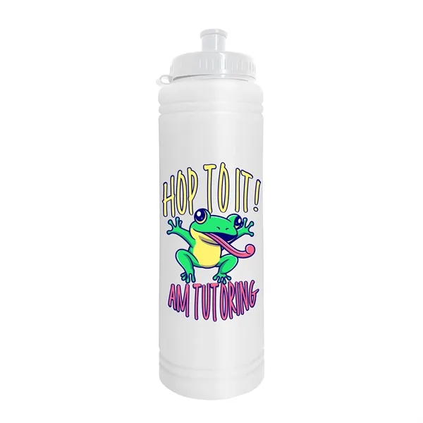 Garyline® Slim Line Bottle with Tethered Push-Pull Lid - ...... from ASI 40480 Koozie Group